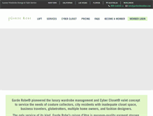 Tablet Screenshot of garderobeonline.com